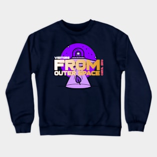 Visitors From Outer Space (UFO) - Cuzco Peru Crewneck Sweatshirt